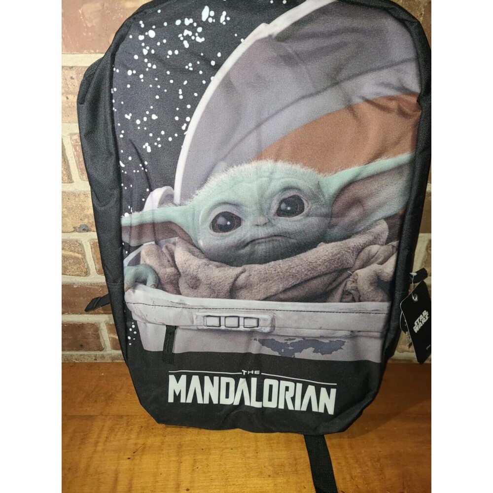 Star Wars Mandalorin Grogu The Child Backpack Lightweight Laptop Sleeve NEW